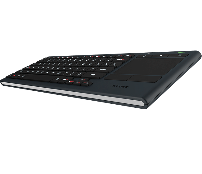 Illuminated Living-Room HTPC Keyboard K830 - Logitech